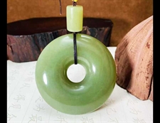 和田玉平安扣挂件青玉玉佩平安顺遂