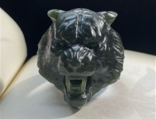 和田玉生肖虎扳指青玉扳指富贵吉祥