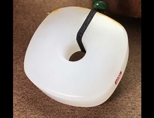 和田玉平安扣挂件吊坠白玉挂件吊坠平安幸福