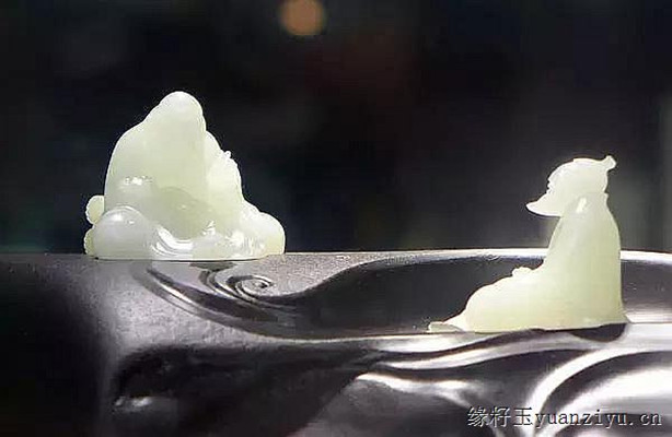 台湾珠宝展上的玉雕