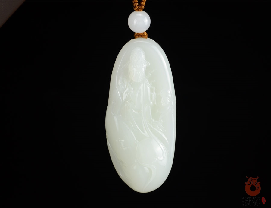 省级玉雕大师李先锋玉雕观音作品