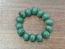 和田玉碧玉猫眼苹果珠转运珠