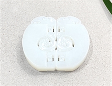 和田玉龙凤玉佩羊脂白玉玉佩龙凤呈祥