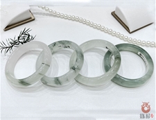 天然新疆金丝玉天山翠手镯